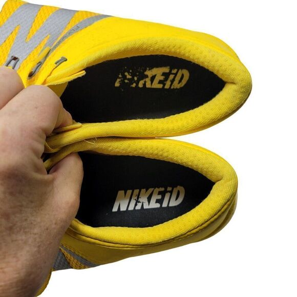 Nike Mens Free 5.0 Tr Size 12 803218-991 Neon Yellow Running Athletic Sneakers - Picture 13 of 14